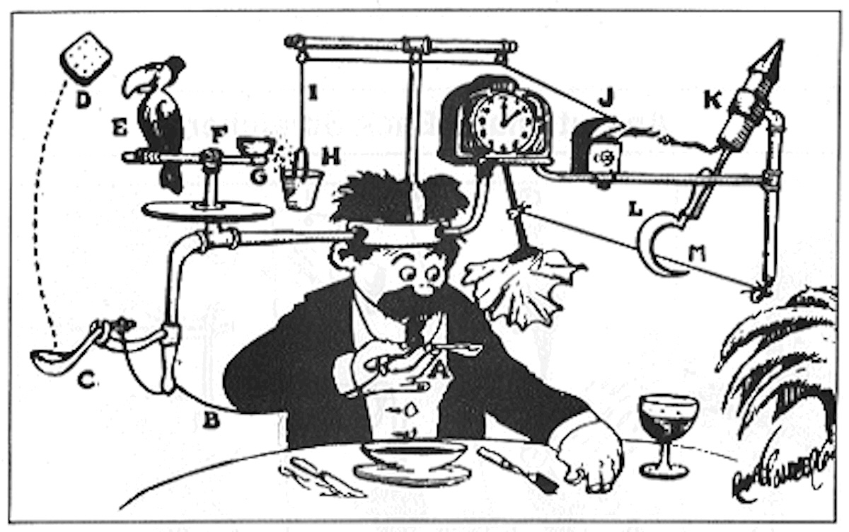 Rube Goldberg - Self Operating Napkin