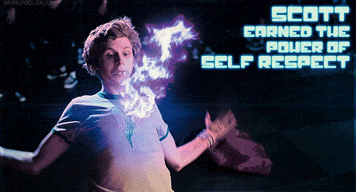 Scott pilgrim, power of self-respect
